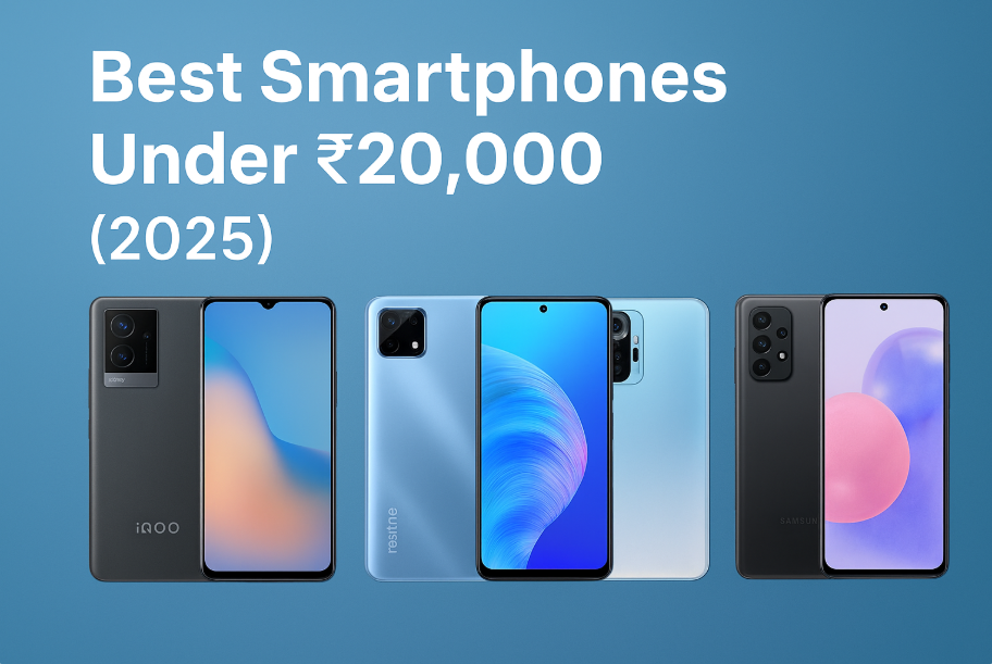 Best Budget Smartphones Under 20000 in India 2025 | GuideTweet screenshot 2025 09 09 085126